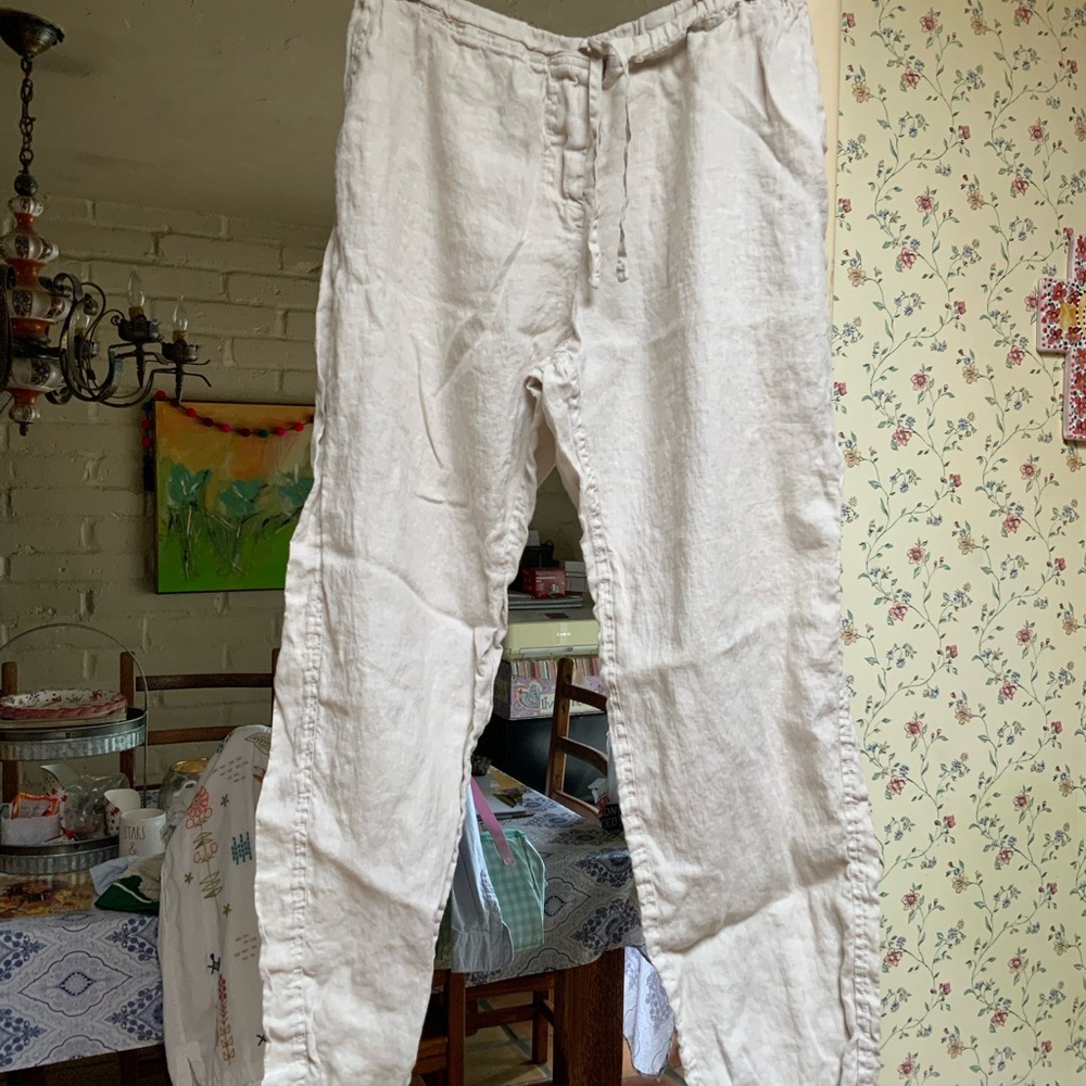 CP Shades Light Beige Straight Leg Pants